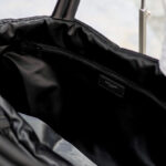 Saint Laurent Puffer Tote In Econyl Black